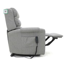 Rackhams Burton Rise and Recline Armchair Electric Dual Motor Grey - thumbnail 6