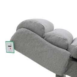 Rackhams Burton Rise and Recline Armchair Electric Dual Motor Grey - thumbnail 5