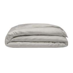 Rackhams 400 Thread Count Egyptian Cotton Oxford Duvet Cover - Oyster - Single - Oyster - 100% Egyptian Cotton - thumbnail 4