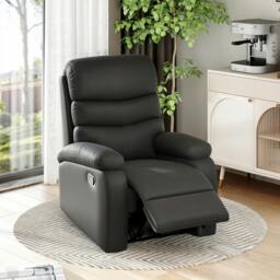 Rackhams Manual Recliner Chair Armchair for Living Room with Footrest - thumbnail 1