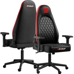 Rackhams President Elite Esports PC Gaming Chair - Black - PU - PC Gaming Chair - thumbnail 2