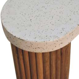 Rackhams Solid Wood Serenity Terrazzo Coffee Table - thumbnail 5