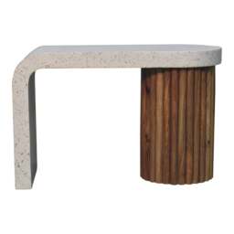 Rackhams Solid Wood Serenity Terrazzo Coffee Table - thumbnail 1