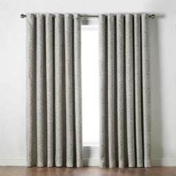 "Rackhams Ferndown Blackout Curtains Thermal Efficient Ring Top Header - Beige - 64 x 54""" - thumbnail 2