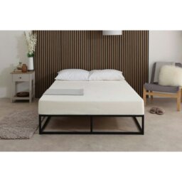"Rackhams CoolMax All Foam Memory Foam Mattress - 6"" Deep, Temperature-Regulating Comfort - White - 1 - 2ft6 Small Single Mattress (75cm x 190cm)" - thumbnail 4