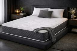 Rackhams Comfort Memory Foam Open Coil Midnight Sprung Mattress - 25cm - Small Double - thumbnail 3