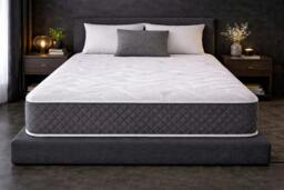 Rackhams Comfort Memory Foam Open Coil Midnight Sprung Mattress - 25cm - Small Double