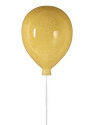 Rackhams Ola Kids Yellow Balloon Ceramic Wall Night Light