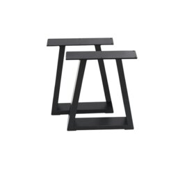 Rackhams 72/90 cm Hight 2 Pcs Metallic DIY Table Legs Simple to Install - L70*W7*H90 - thumbnail 3