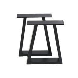 Rackhams 72/90 cm Hight 2 Pcs Metallic DIY Table Legs Simple to Install - L70*W7*H90 - thumbnail 5