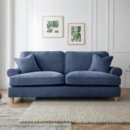 Rackhams The Bromfield 3 Seater Sofa - Navy