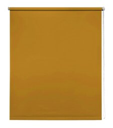 Rackhams Ochre Trimmable Thermal Blackout Roller Blinds - 75cm - thumbnail 2