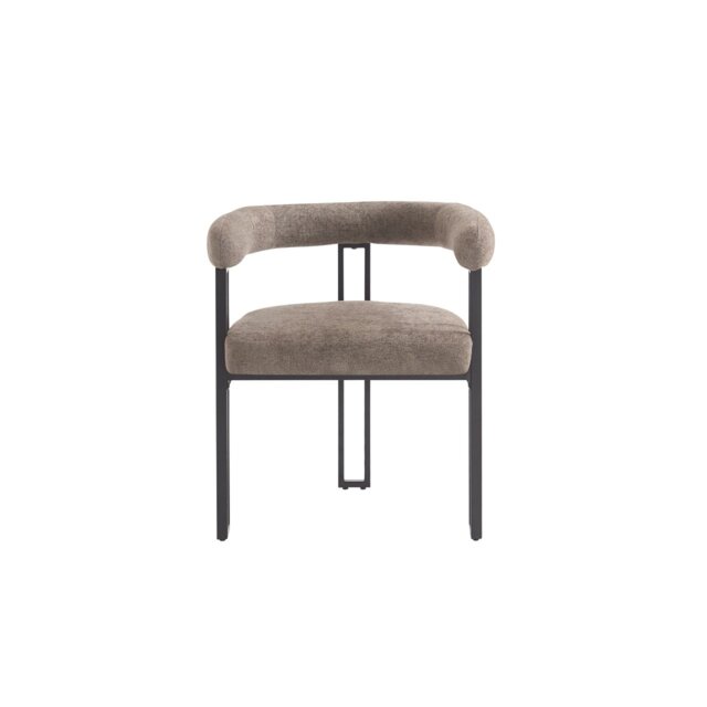 Rackhams Bloom Dining Chair - Taupe - Pack of 2 - Taupe Soft Weave - image 1