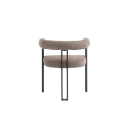 Rackhams Bloom Dining Chair - Taupe - Pack of 2 - Taupe Soft Weave - thumbnail 2