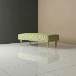 Rackhams Bespoke Hand-Finished Rectangular Stitched Bench – Multi-Functional Ottoman & Coffee Table - 48 x 48 Inches (120 x 120cm) - thumbnail 2