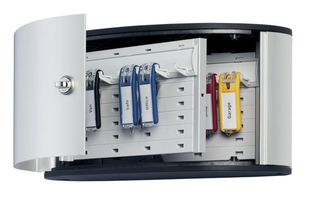 Rackhams Key Safe 12 Turn Lock Box - Holds 12 Keys - Includes 6 Key Clips - image 1