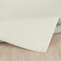 Rackhams Freud-Modern Ivory Off-White High Pile Rug - 160 x 213 cm - thumbnail 4