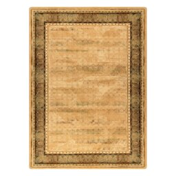 Rackhams Wool Omega Rug - Yellow/Beige - 300cm x 400cm - thumbnail 2