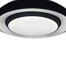 Rackhams Naomi Stylish 38CM Black LED 24W(122W) Ceiling Lamp With Included Remote To Achieve Perfect Brightness And Temperature - thumbnail 3
