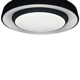 Rackhams Naomi Stylish 38CM Black LED 24W(122W) Ceiling Lamp With Included Remote To Achieve Perfect Brightness And Temperature - thumbnail 2
