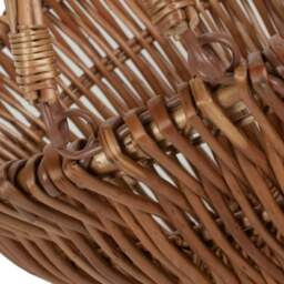 Rackhams Chatsworth Market Double Steamed Wicker Shopping Basket - thumbnail 5