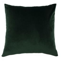 Rackhams Aurora Corduroy Cushion Cover - Emerald Green - 45 x 45 cm - Emerald Green - 100% Polyester - thumbnail 1
