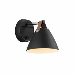 Rackhams Strap 15 - Wall light - Black - 1 - thumbnail 1