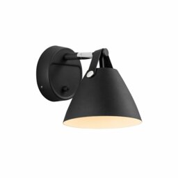 Rackhams Strap 15 - Wall light - Black - 1 - thumbnail 2