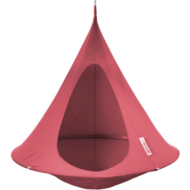 Rackhams Single Cacoon Hanging Chair - Coral Rose - image 1