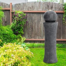 Rackhams Modern Cylindrical Water Polo Fountain Backyard Decorated Fountain - thumbnail 4