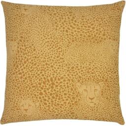 Rackhams Hidden Cheetah Cushion Cover - Honey - One Size - Honey - 100% Cotton - thumbnail 1