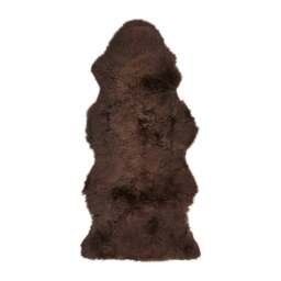 Rackhams New Zealand Sheepskin - Long Wool - Rug 135 cm - Aubergine - thumbnail 6