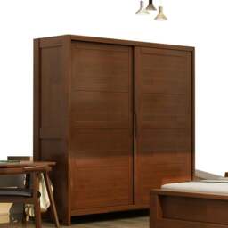 Rackhams KA9347 Wardrobe, Different Wood Available - 1600mm - Rosewood - thumbnail 4