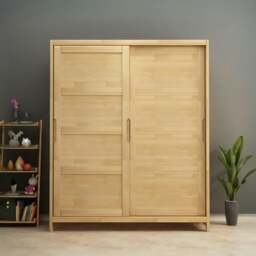 Rackhams KA9347 Wardrobe, Different Wood Available - 1600mm - Rosewood - thumbnail 1