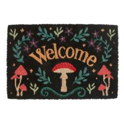 Rackhams Botanical Mushroom Coir Doormat - thumbnail 2