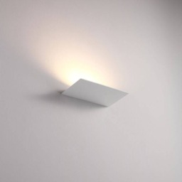 Rackhams 12 Watt LED White Indoor Uplight Wall Light - thumbnail 2