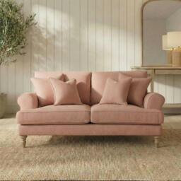 Rackhams Marylebone Small Sofa - Soft Pink