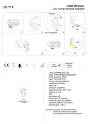 Rackhams 3 Watt White Recessed Interior Motion Sensor Step Light - thumbnail 5