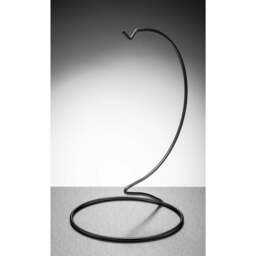 Rackhams Black Metal Ornament Stand - Large