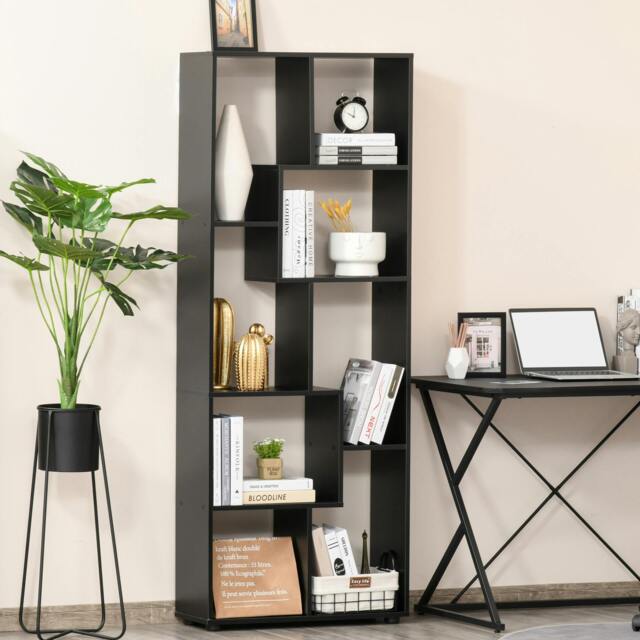 Rackhams Multipurpose 8-Grid Bookshelf Decorative Shelf, Bathroom, Kitchen - image 1