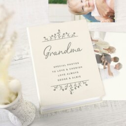 Rackhams Personalised Floral 6x4 Photo Album with Sleeves - thumbnail 4