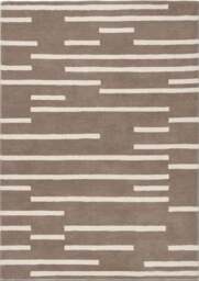 Rackhams Broken Stripe Wool Rug - 80X150 cm - thumbnail 1