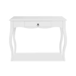 Rackhams Romance Dressing Table with Drawer. French Style Vanity Unit - Oatmeal, Cream - thumbnail 5