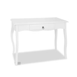 Rackhams Romance Dressing Table with Drawer. French Style Vanity Unit - Oatmeal, Cream - thumbnail 6