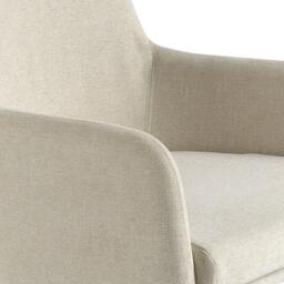 Rackhams Beige Fabric Chair 4048 - thumbnail 5