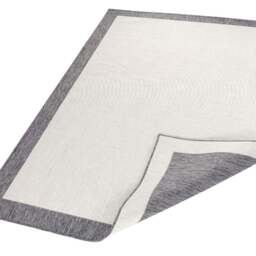 Rackhams Panama Reversible Grey Rug Indoor-Outdoor - 120X170 cm - thumbnail 3