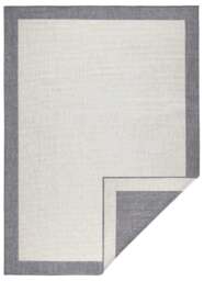 Rackhams Panama Reversible Grey Rug Indoor-Outdoor - 120X170 cm - thumbnail 1