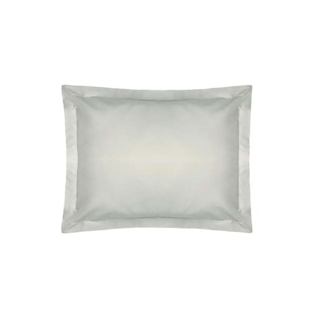 Rackhams Pima Cotton 450 Thread Count Oxford Pillowcase - Platinum - One Size - Platinum - 100% Cotton - image 1