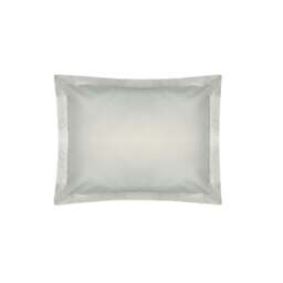Rackhams Pima Cotton 450 Thread Count Oxford Pillowcase - Platinum - One Size - Platinum - 100% Cotton - thumbnail 1