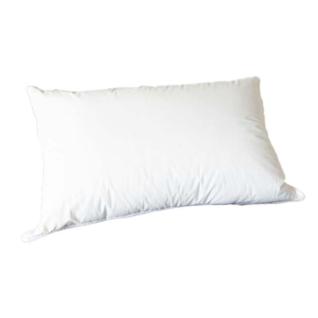 Rackhams Goose Down Hotel Suite Pillow - White - 74cm x 48cm - White - 100% Mixed - image 1